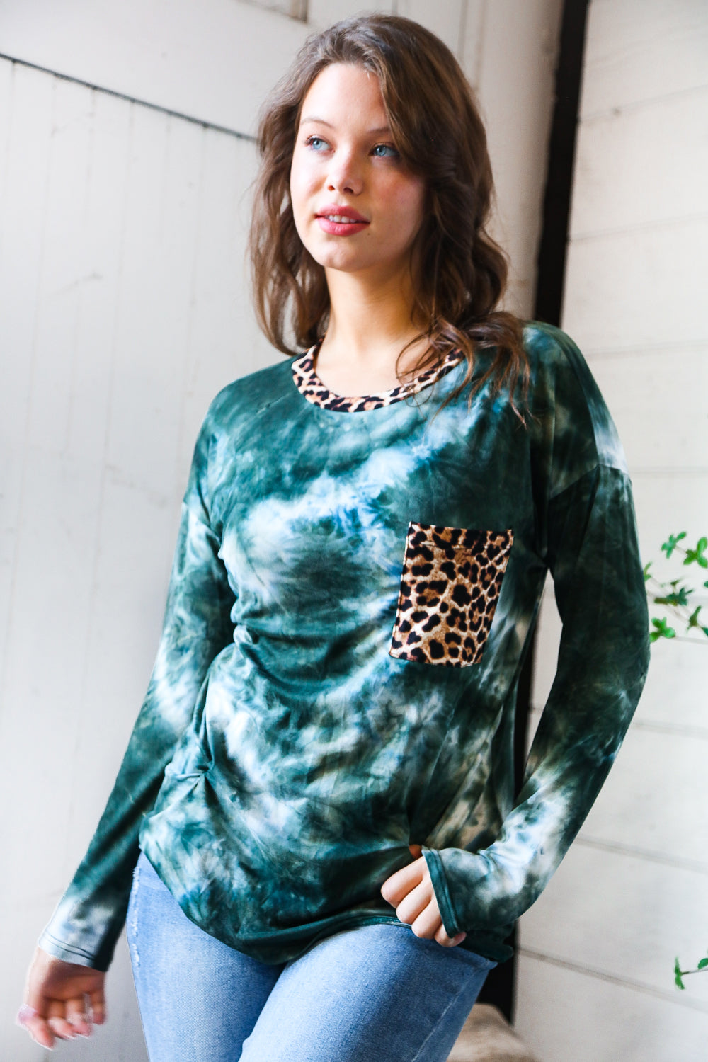 On the Hunt for Love Tie Dye Long Sleeve