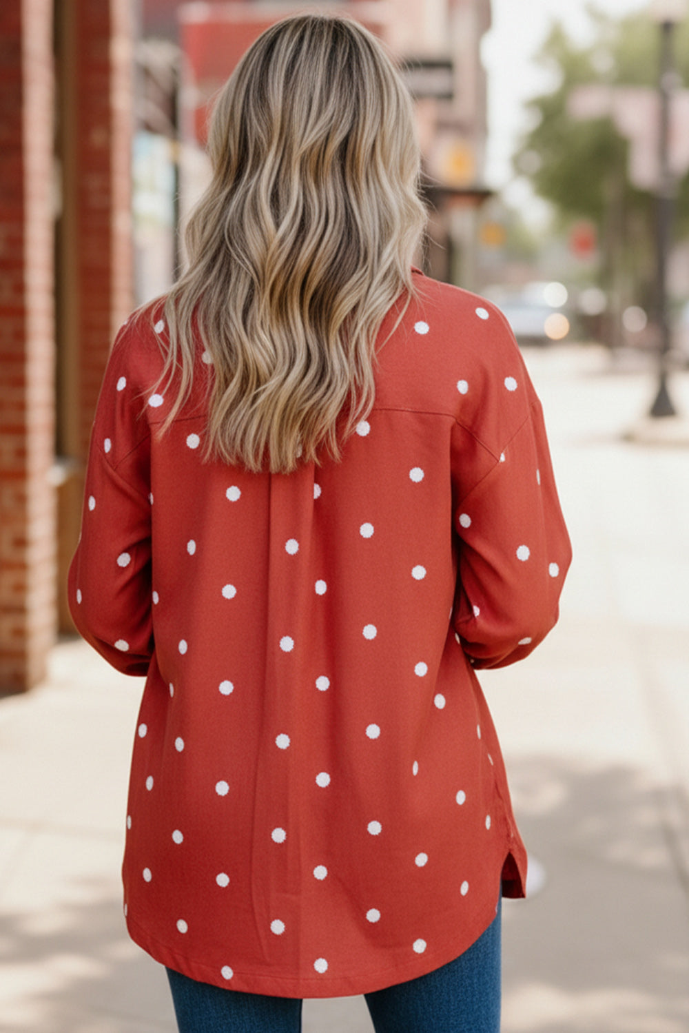 Dot My Day Shacket