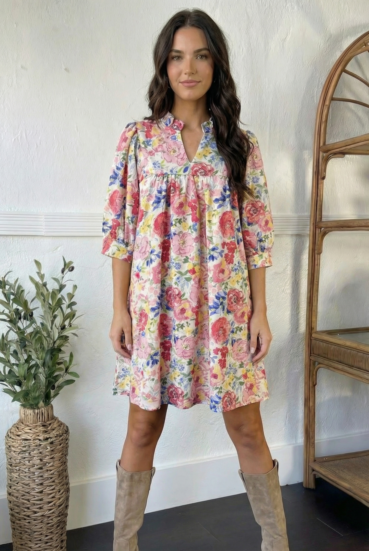 Porch Picnic Shift Dress