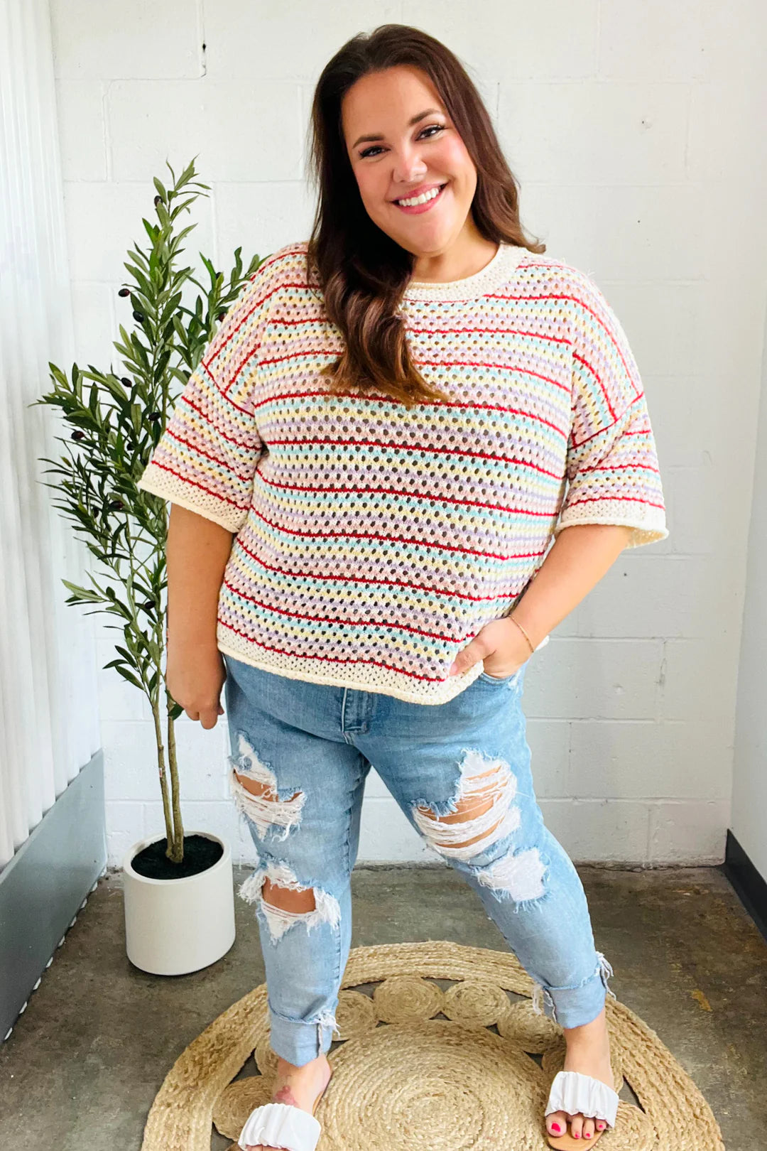 Stand Out Crochet Sweater