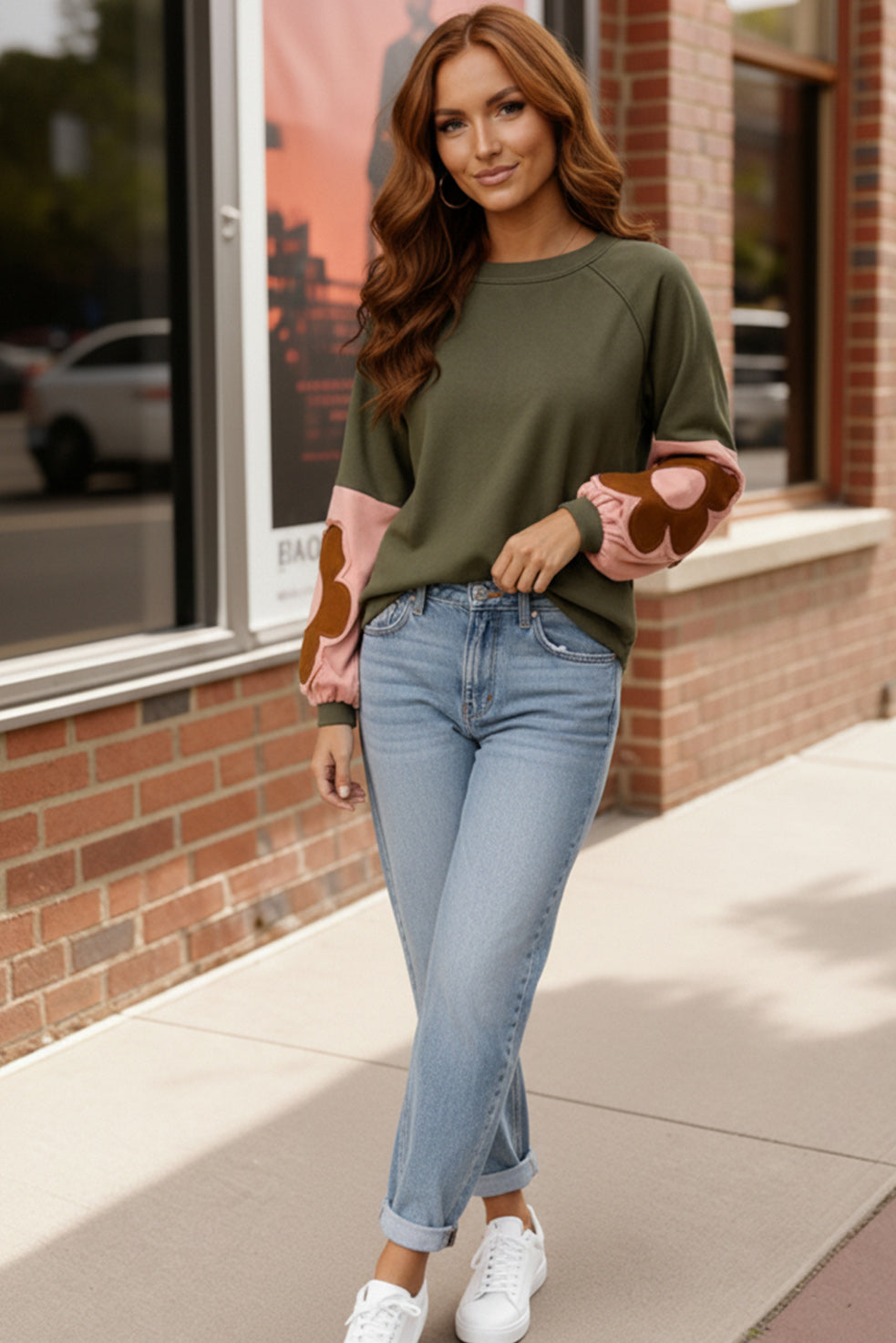 Sweetheart Sleeves Cozy Sweatshirt